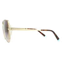Tiffany Sunglasses TF3072 60213B Pale Gold Brown Gradient