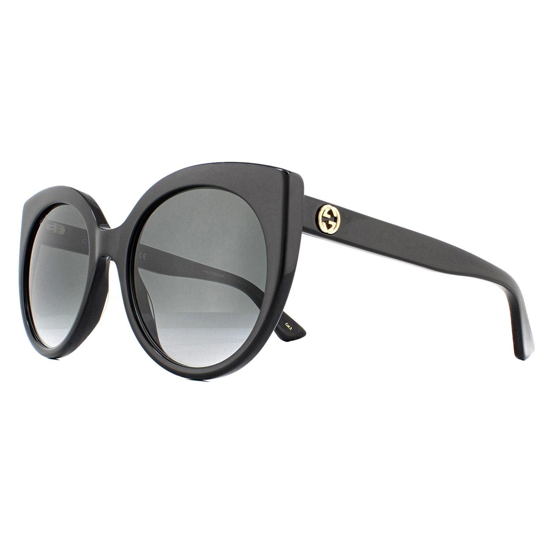 Gucci Sunglasses GG0325S 001 Black Grey Gradient