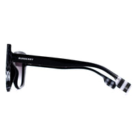 Burberry Sunglasses BE4393 Meryl 40518G Black with White Black Check Grey Gradient