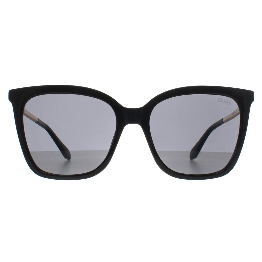 Quay Sunglasses Video On BLK Black Smoke Grey