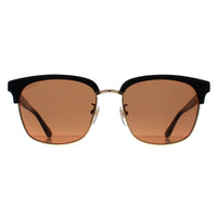 Gucci Sunglasses GG0382S 002 Black and Gold Brown