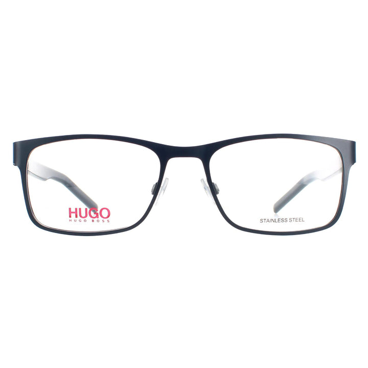 Hugo by Hugo Boss Glasses Frames HG 1015 FLL Matte Blue Men