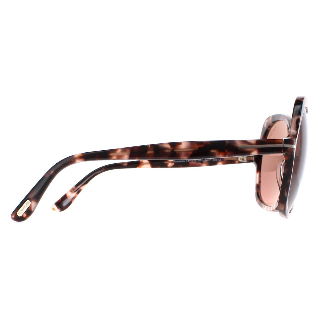 Tom Ford Sunglasses Rosemin FT1013 55Y Coloured Havana Violet