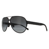 Hugo Boss Sunglasses 0669 HXJ HD Matt Black Ruthenium Grey Gradient