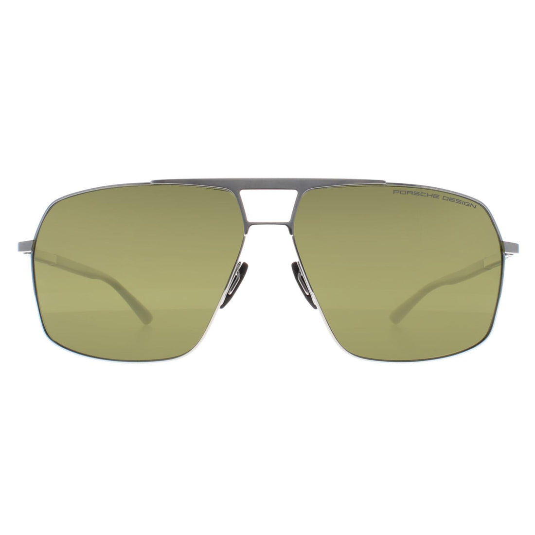 Porsche Design Sunglasses P8930 B Palladium Green Silver Mirror