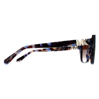 Michael Kors Sunglasses MK2199 Acadia 395213 Bright Blue Tortoise Brown Gradient
