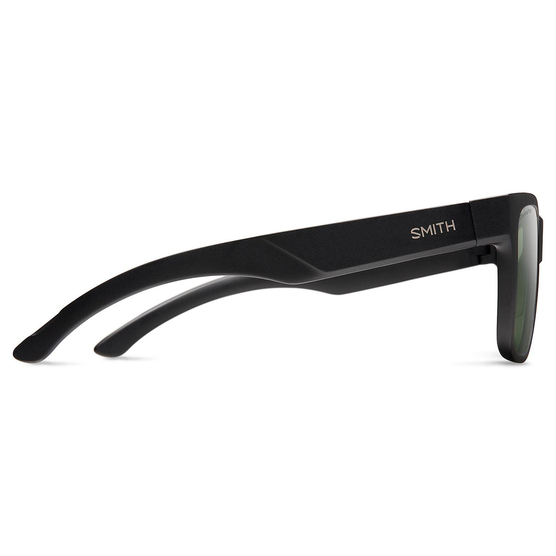 Smith Sunglasses Lowdown 2 003 L7 Matte Black ChromaPop Polarized Grey Green