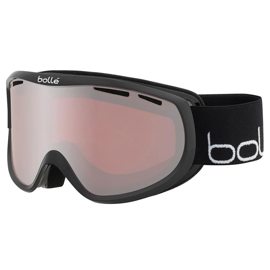 Bolle Ski Goggles Sierra BG113005 Shiny Black and White Vermillon Gun