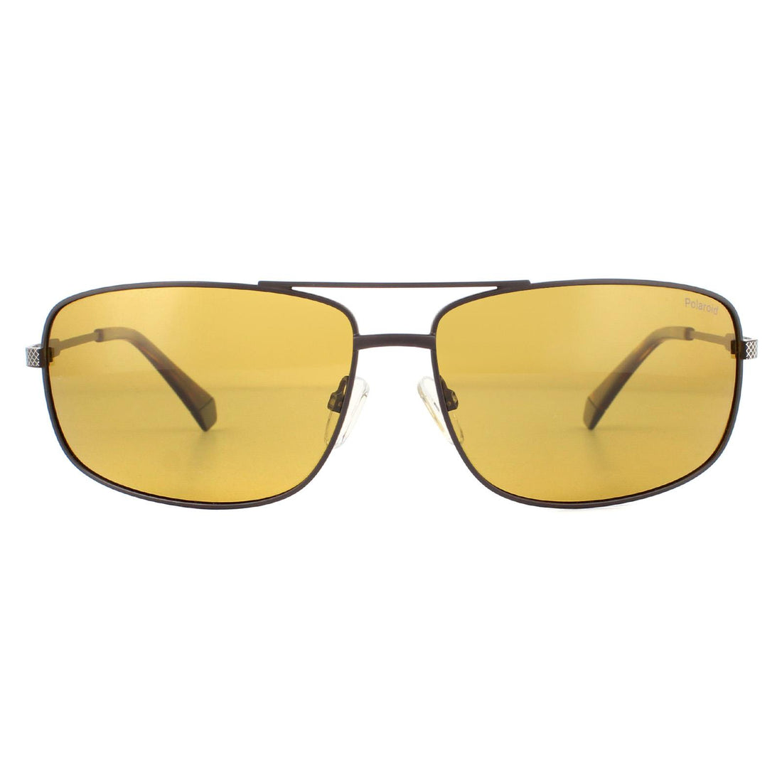 Polaroid Sunglasses PLD 2101/S YZ4 MU Matte Brown Yellow Polarized