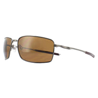 Oakley Sunglasses Square Wire OO4075-14 Tungsten Prizm Tungston Polarized