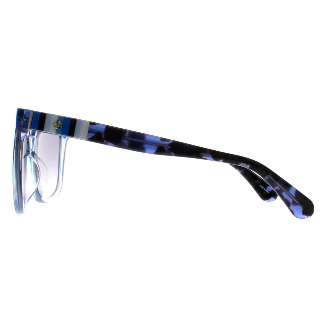 Kate Spade Sunglasses Kiya/S PJP IC Blue Gray Gradient Silver Mirror