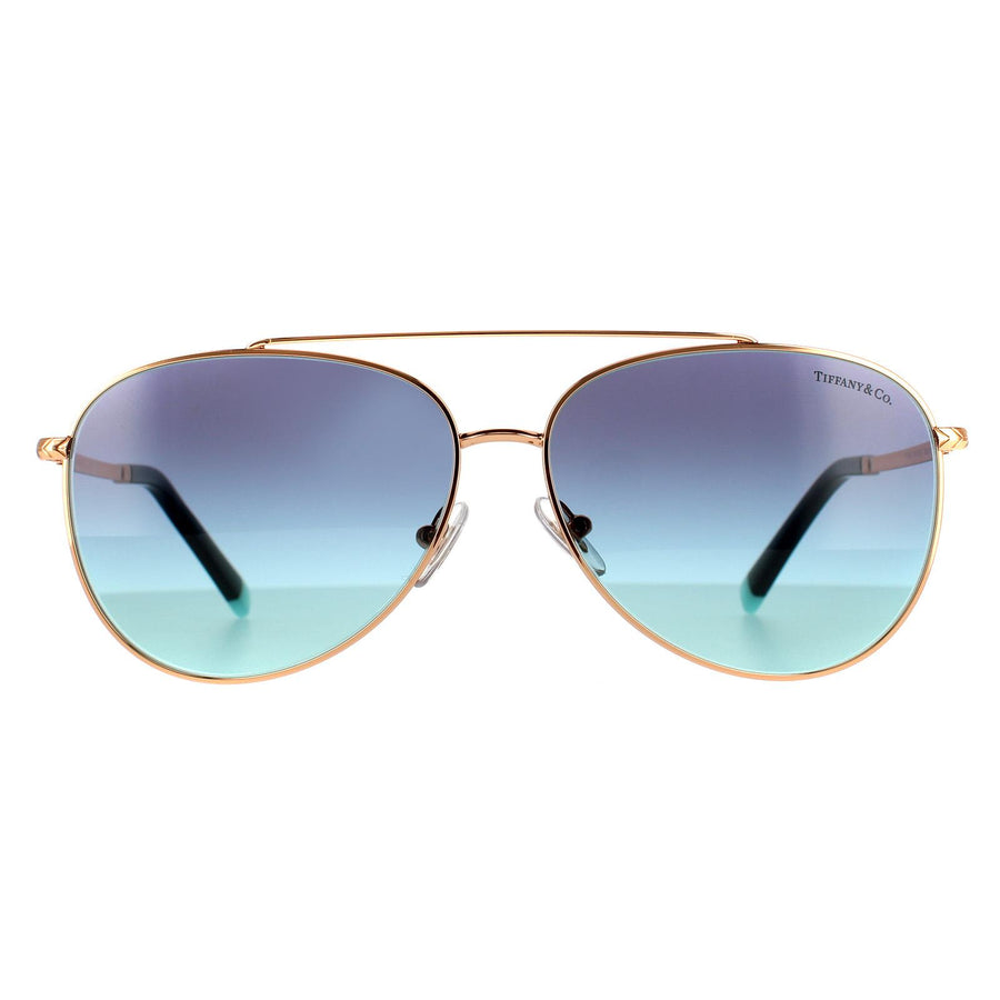 Tiffany TF3074 Sunglasses Rubedo / Blue Azure Gradient
