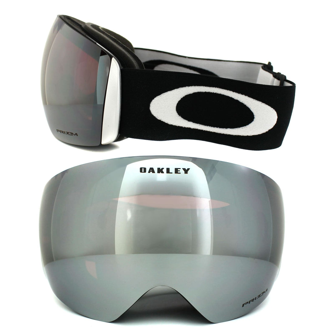 Oakley Ski Snow Goggles Flight Deck OO7050-01 Matt Black Prizm Black Iridium