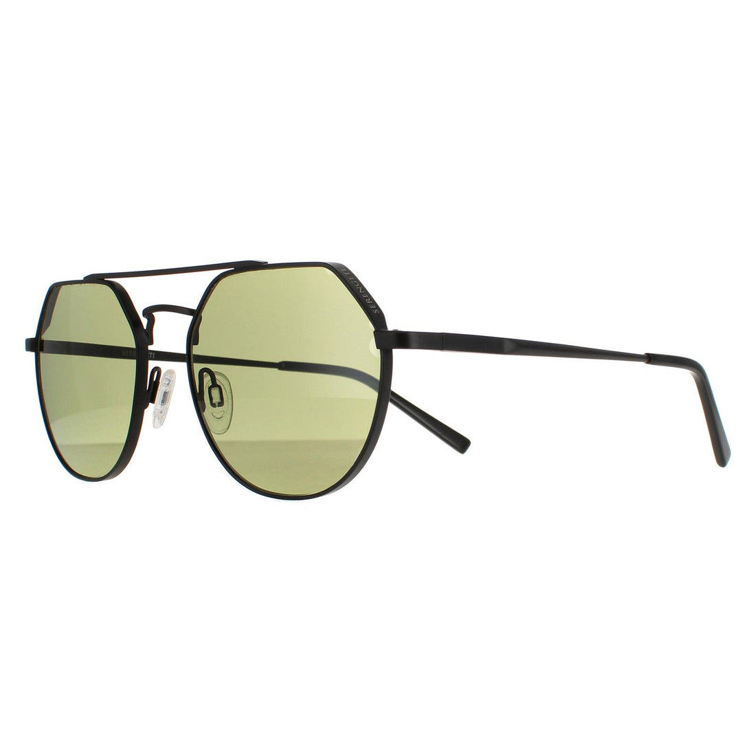 Serengeti Sunglasses Shelby SS533002 Matte Black Spirit Green 555nm