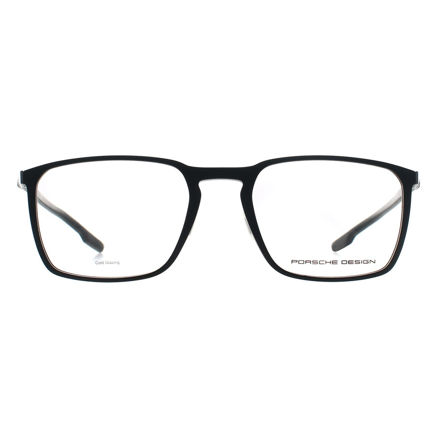 Porsche Black Plastic Glasses (Frames)