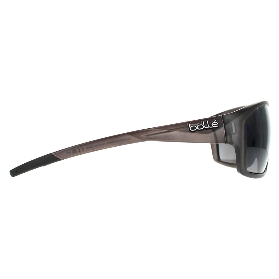 Bolle Sunglasses Fenix BS136003 Frost Black TNS Grey Polarized