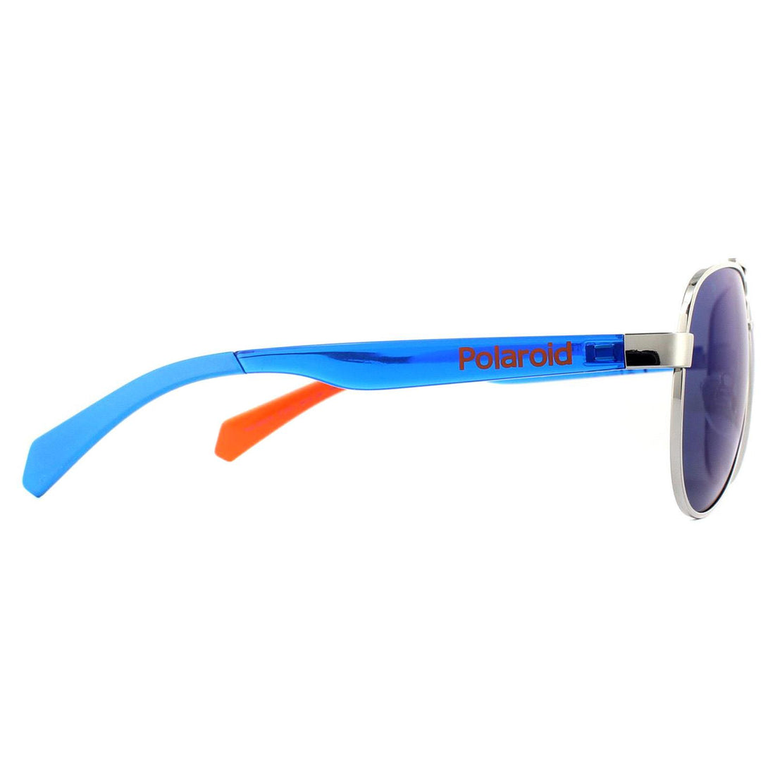 Polaroid Kids Sunglasses PLD 8034/S PJP 5X Silver Blue Blue Gradient Polarized