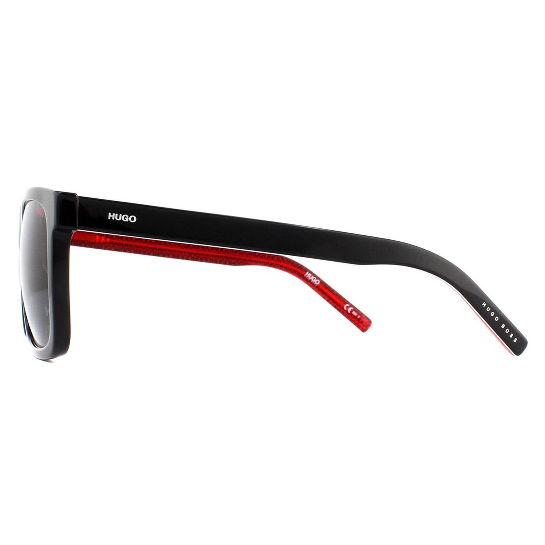 Hugo by Hugo Boss Sunglasses HG 1009/S OIT IR Black Red Grey