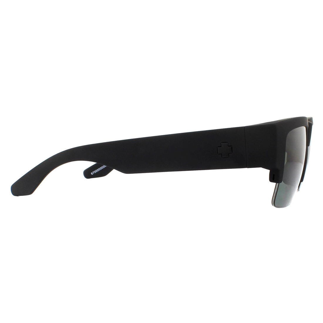 Spy Sunglasses Cyrus 50/50 6700000000058 Soft Matte Black HD Plus Grey Green Polarized