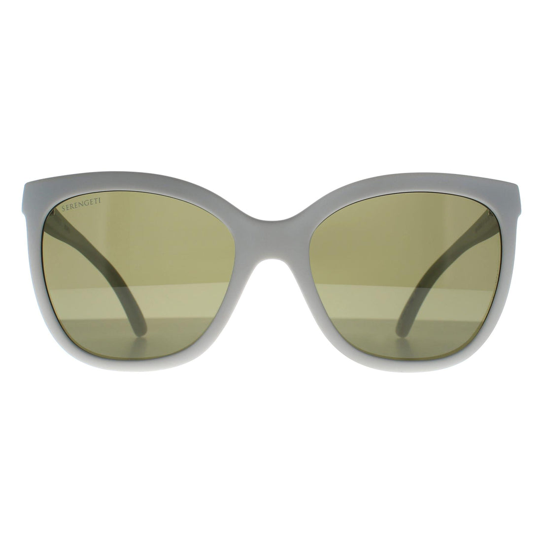 Serengeti Sunglasses Agata SS001001 Matte White Mineral Polarized 555nm Photochromic