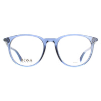 Hugo Boss Glasses Frames BOSS 1132 PJP Transparent Blue Men Women