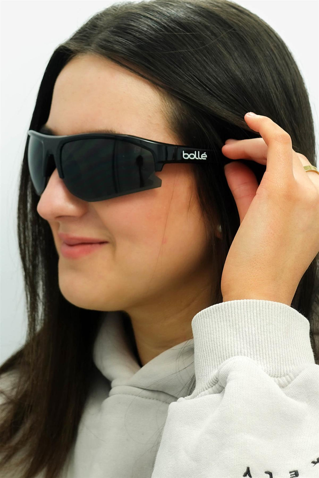Bolle Sunglasses Bolt 2.0 BS003005 Shiny Black TNS Grey