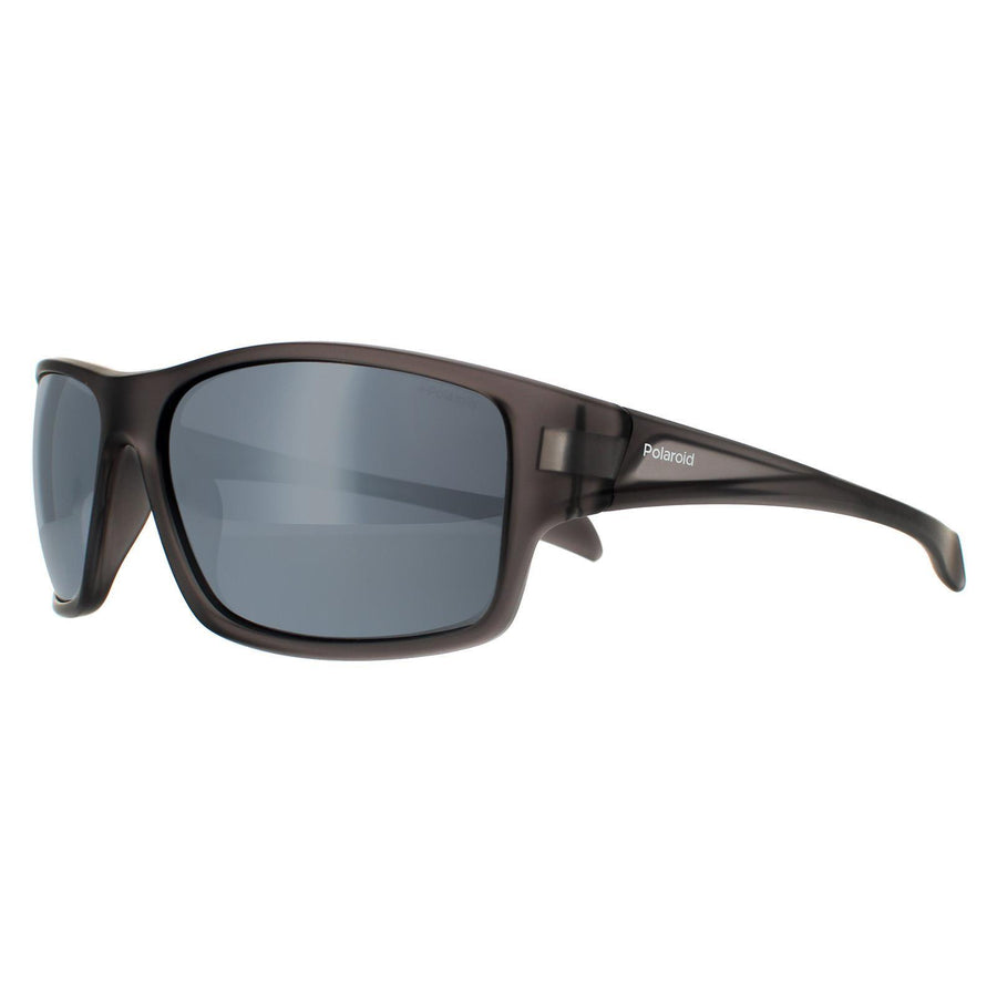 Polaroid Sport Sunglasses PLD 7016/S KB7 EX Dark Grey Grey Silver Mirror Polarized