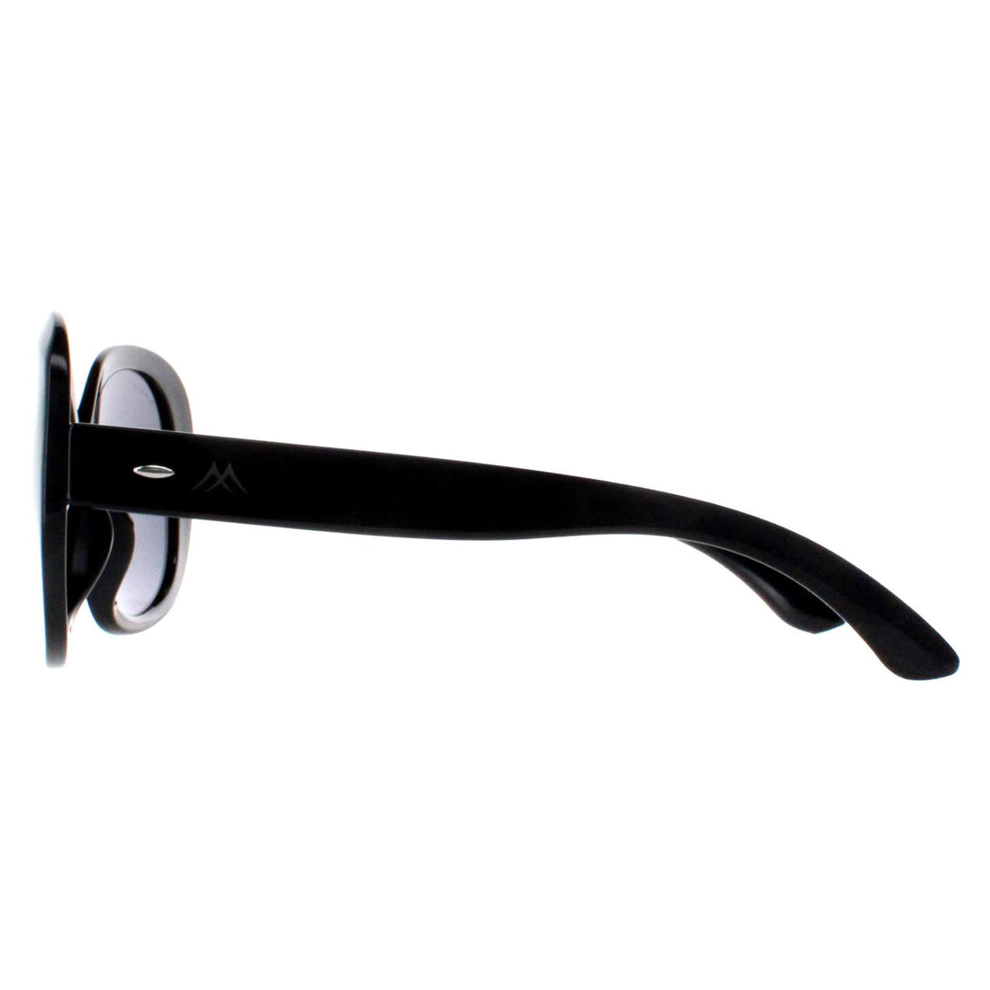 Montana Sunglasses MP63 Shiny Black Smoke Polarized