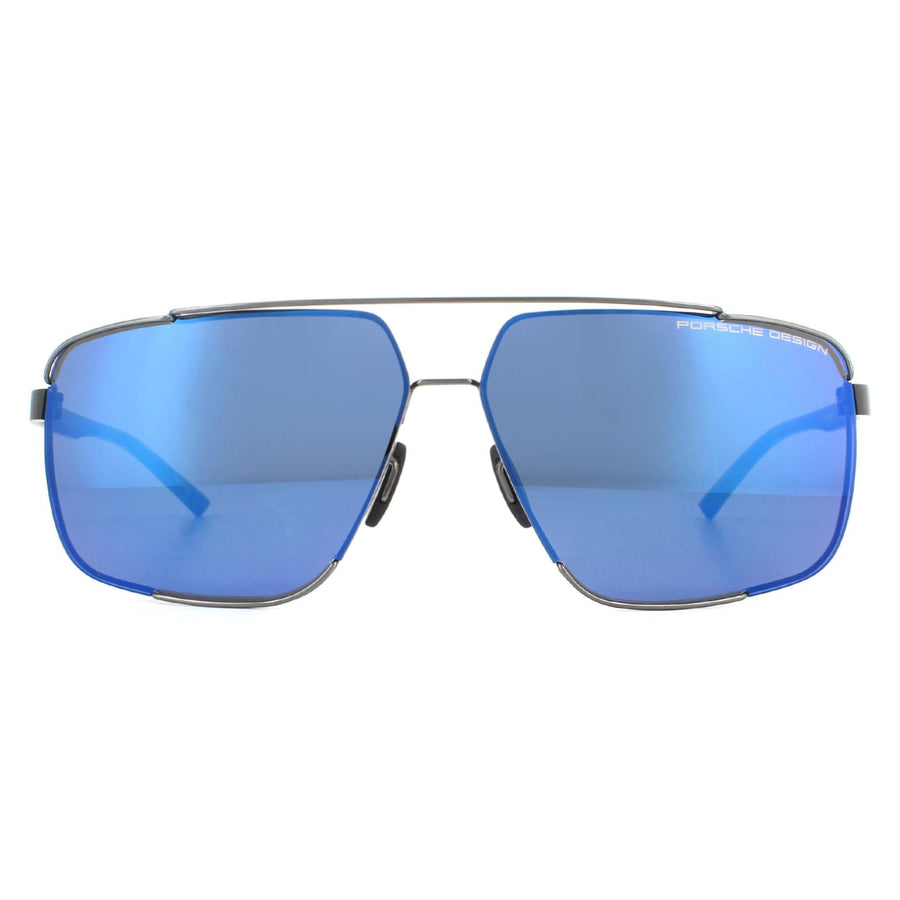 Porsche Design P8681 Sunglasses Gunmetal / Blue