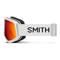 Smith Ski Goggles Snowday Jr 1DG C1 White Red Sol-X Mirror