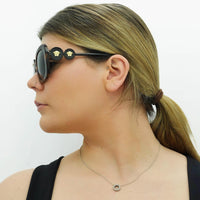 Versace Sunglasses VE4434 511987 Light Havana Dark Grey