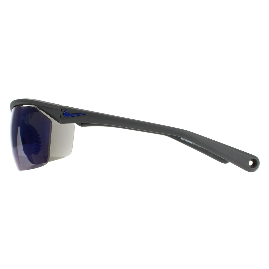 Nike Sunglasses Tailwind 12 EV1128 014 Matte Magnet Grey Royal Blue Blue Mirror