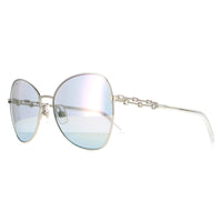 Swarovski Sunglasses SK0290 16Z Shiny Palladium Multicolour Mirrored