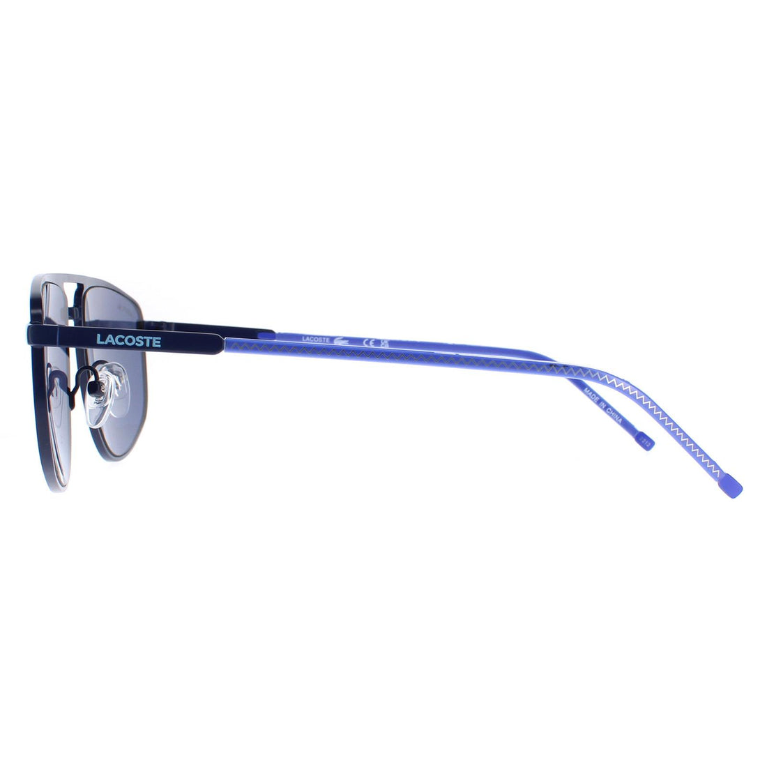 Lacoste Sunglasses L254S 401 Matte Blue Blue