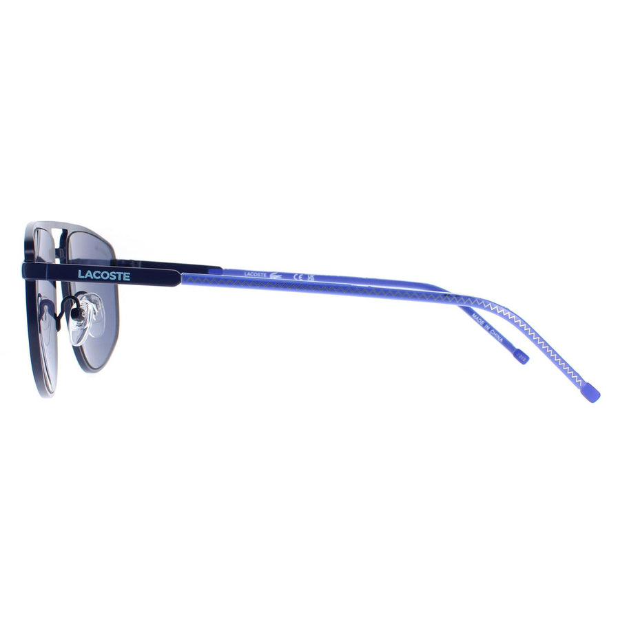 Lacoste Sunglasses L254S 401 Matte Blue Blue