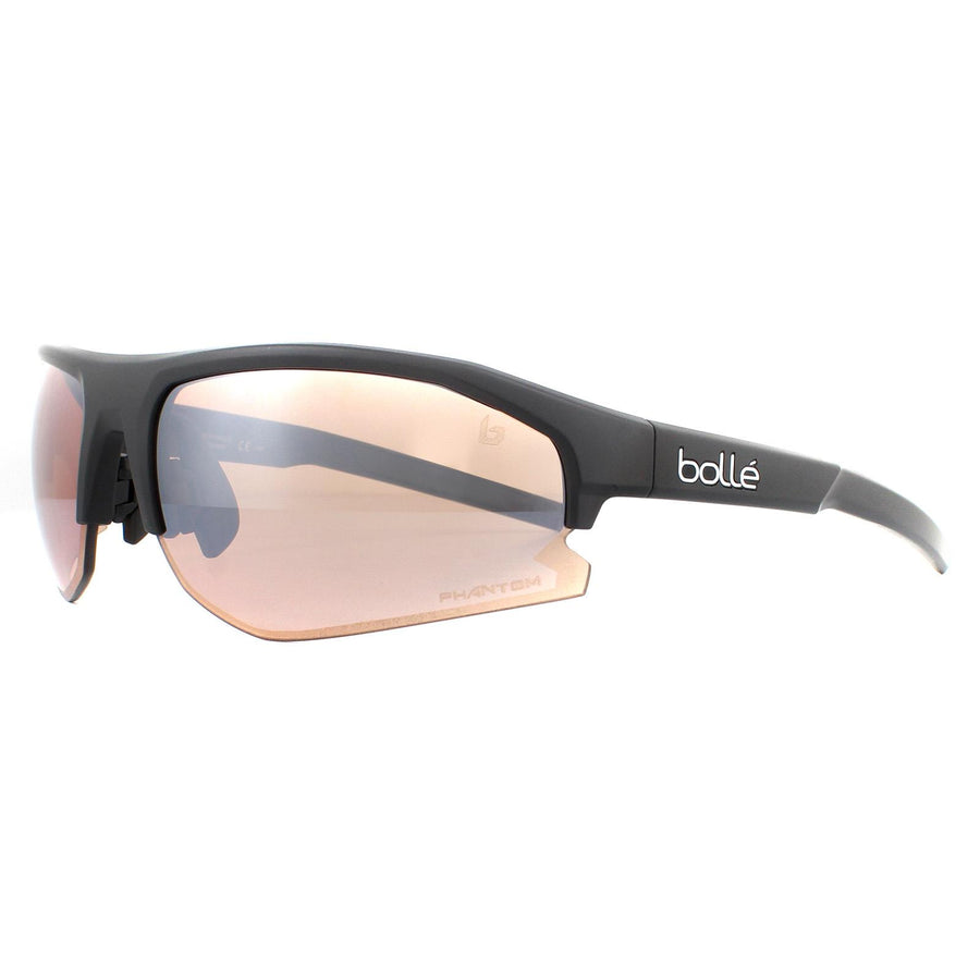 Bolle Sunglasses Bolt 2.0 BS003009 Matte Black Phantom Brown Gun Photochromic