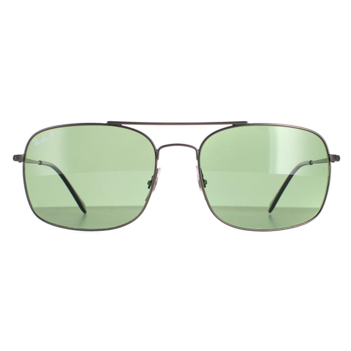 Ray-Ban Sunglasses RB3611 029/O9 Gunmetal Green Polarized