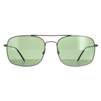 Ray-Ban RB3611 Sunglasses Gunmetal Green Polarized