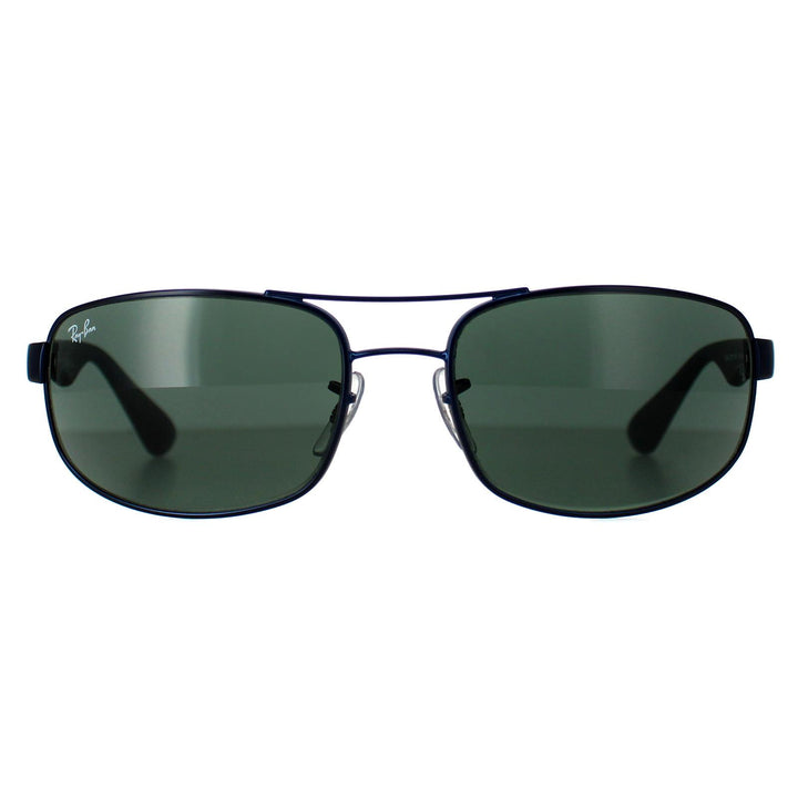 Ray-Ban Sunglasses RB3445 027/71 Matte Blue Green