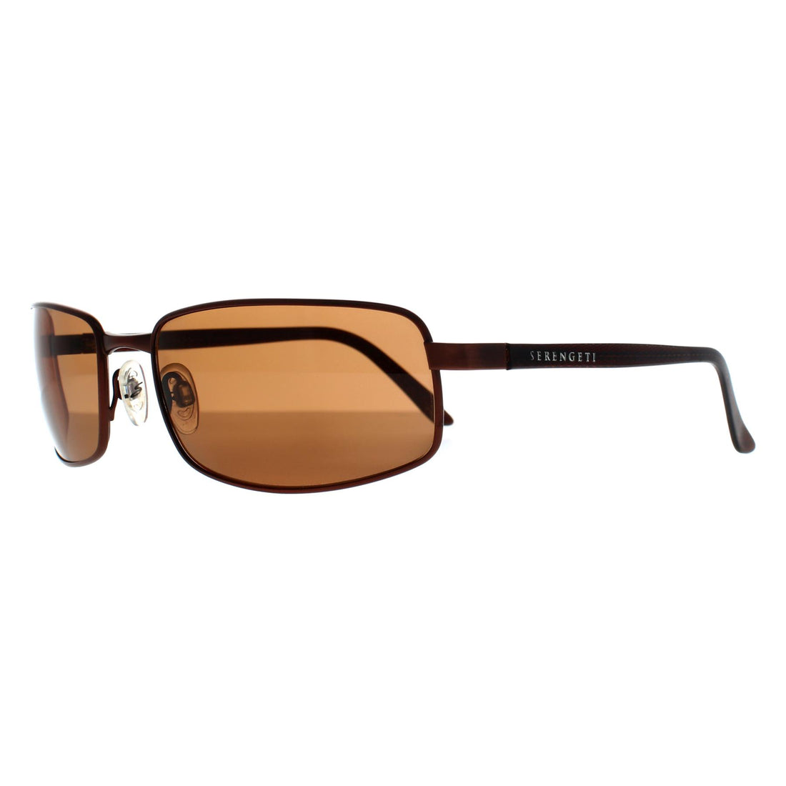 Serengeti Sunglasses Carini 7043 Satin Rust Drivers Polarized Photochromic