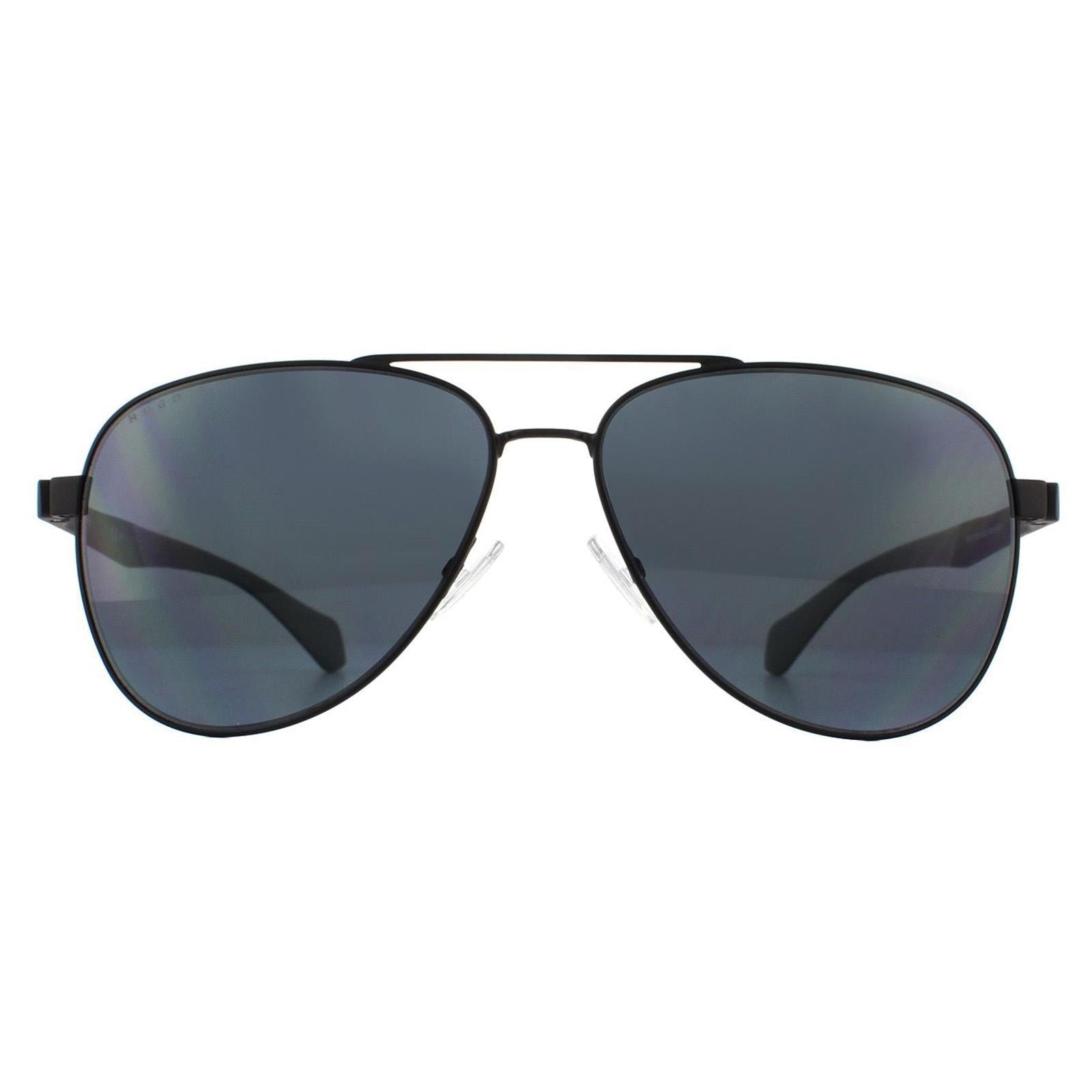 Sunglasses 1077 S 003 IR Matte Black Grey