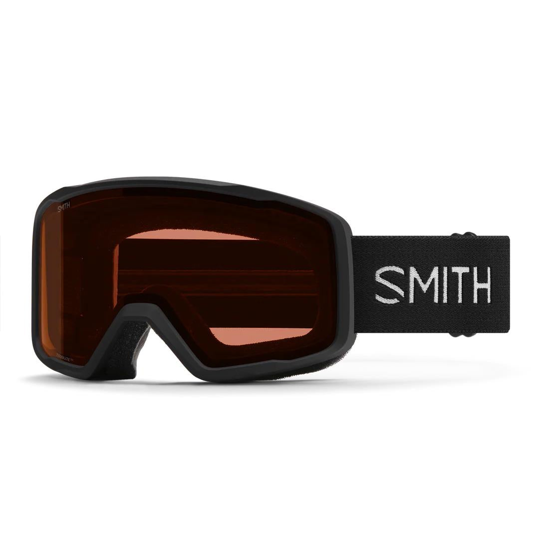Smith Ski Goggles Tribute 0JX 8K Black RC36 Rose Copper