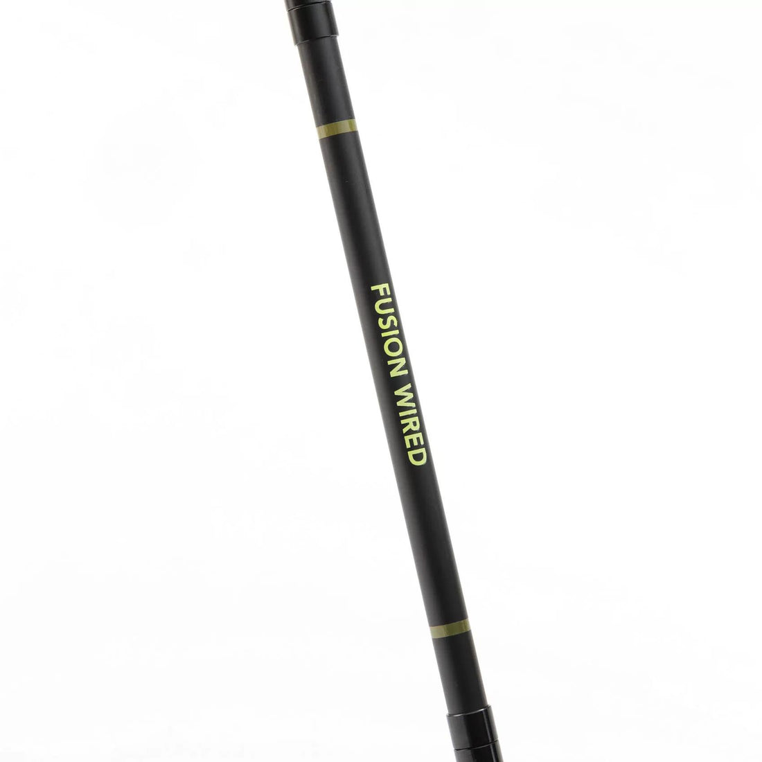 Gabel Trekking Poles Fusion Wired Black Black and Lime Folding Telescopic