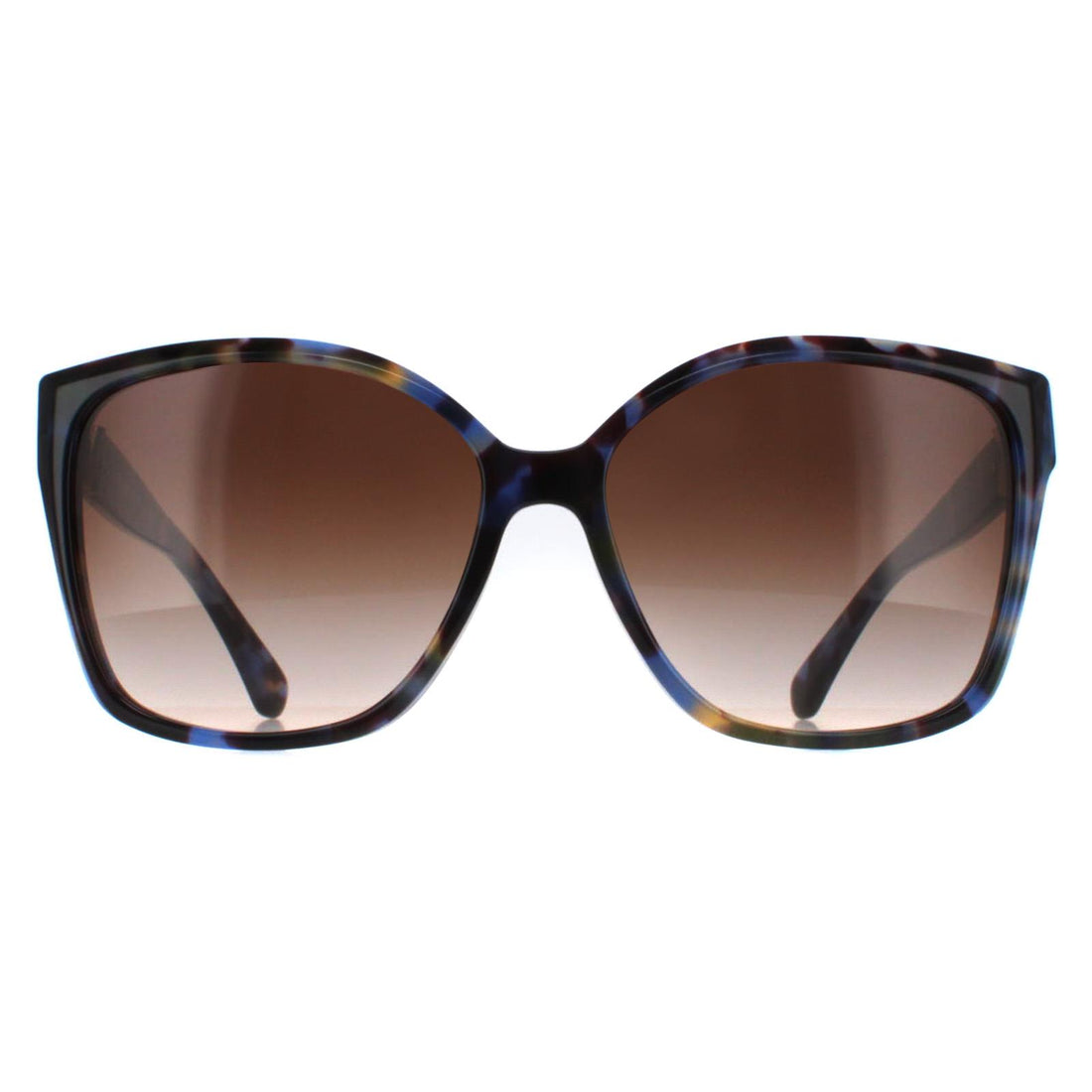 Michael Kors Sunglasses MK2201 Malia 395213 Bright Blue Tortoise Brown Gradient