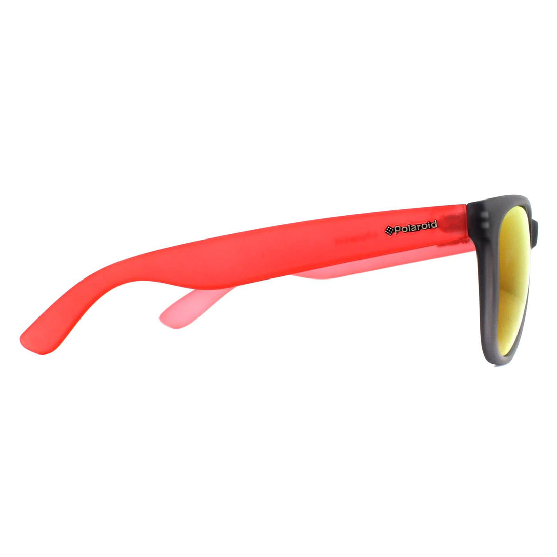 Polaroid Sunglasses P8443 268 OZ Grey Red Red Mirror Polarized