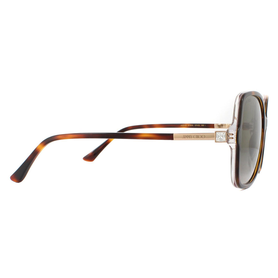 Jimmy Choo Sunglasses JUDY/S 0T4 HA Havana Pink Brown Gradient