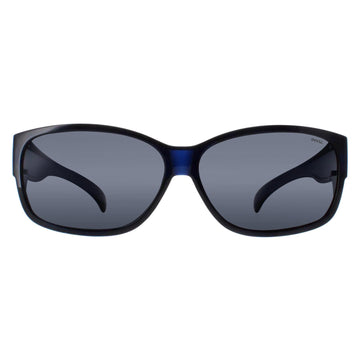 INVU Sunglasses E2401 J Transparent Blue Blue Polarized