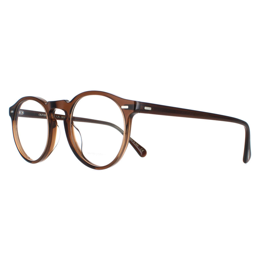 Oliver Peoples Glasses Frames OV5186 Gregory Peck 1625 Espresso Men Women