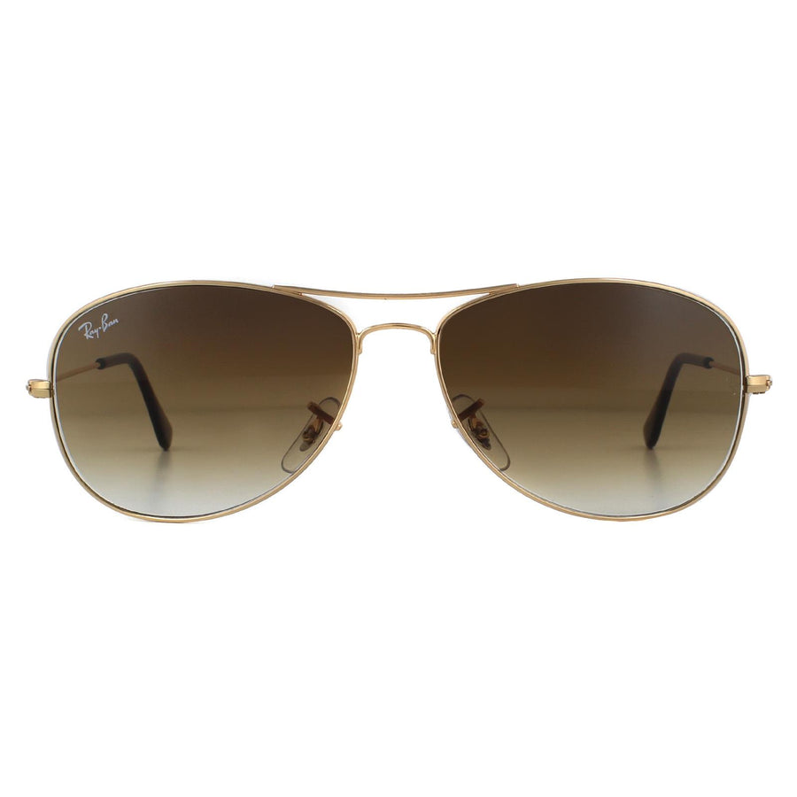 Ray-Ban Cockpit RB3362 Sunglasses Gold Brown Gradient 59