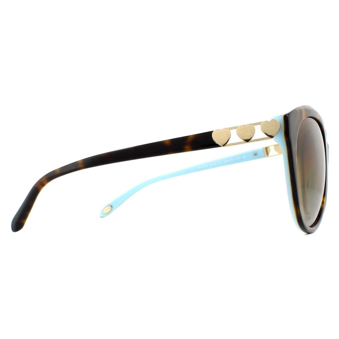 Tiffany Sunglasses TF4133 8134T3 Havana Blue Brown Gradient Polarized